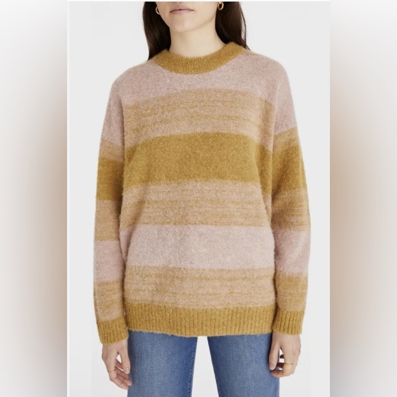 Madewell Sweaters - Madewell Women's Space-Dyed Otis Wool Alpaca Pullover Sweater Size xxl